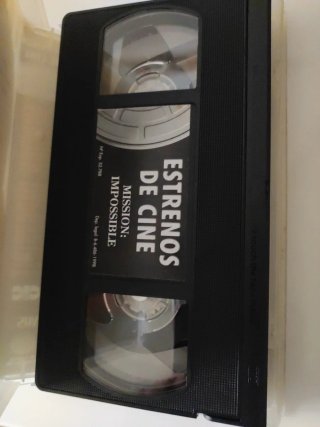 VHS Misión Imposible Tom Cruise Español