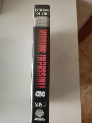 VHS Misión Imposible Tom Cruise Español