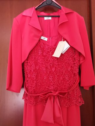 Vestido de fiesta rojo