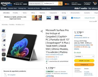 Microsoft Surface Pro 11 (Copilot+ PC)