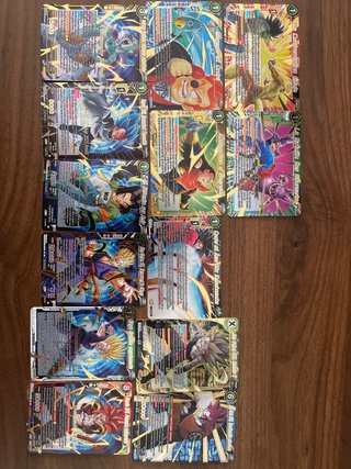 Cartas Dragon Ball Super Torneo