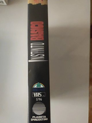 Instinto Básico VHS Sharon Stone Michael Douglas