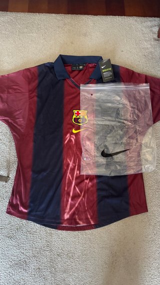 Camisola Futebol Barcelona Nike cactus-jack