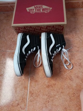 Vans Sk8-Hi Niños Talla 35