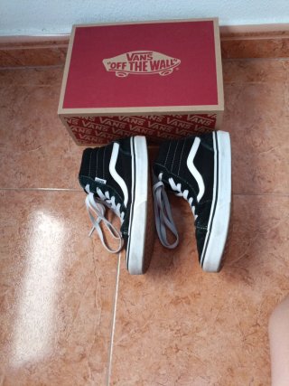 Vans Sk8-Hi Niños Talla 35