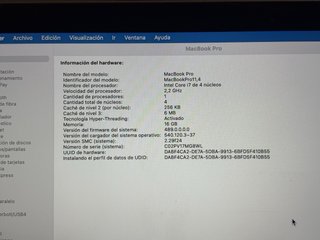 MacBook Pro 15” 2015
