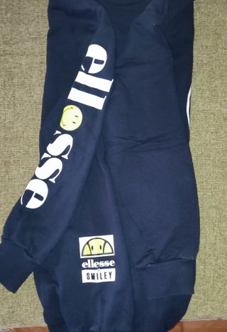 Sudadera Ellesse Azul con Smiley