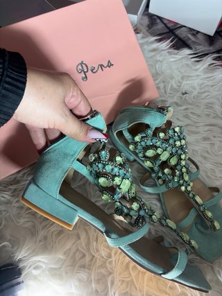 Sandalias Alma en Pena con pedrería