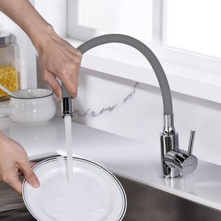 Rubinetto da cucina monocomando cromato GRIFEMA