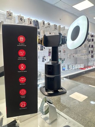 Soporte Inteligente 360° con Luces LED