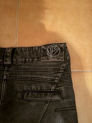 Pantalones anchos No/Faith Studios negros