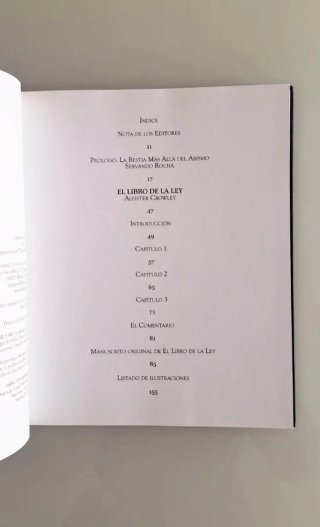 El libro de la ley, Aleister Crowley, La Felguera
