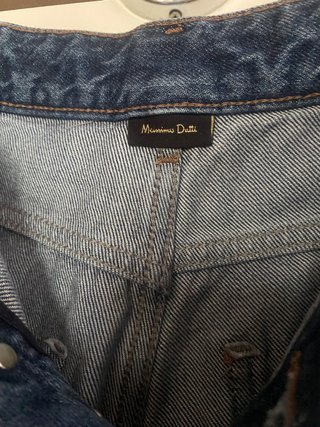 Pantalón vaquero Massimo Dutti azul