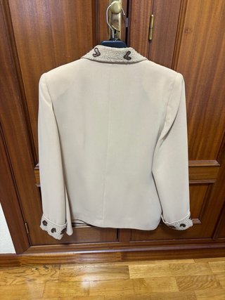 Chaqueta Beige  Leopardo