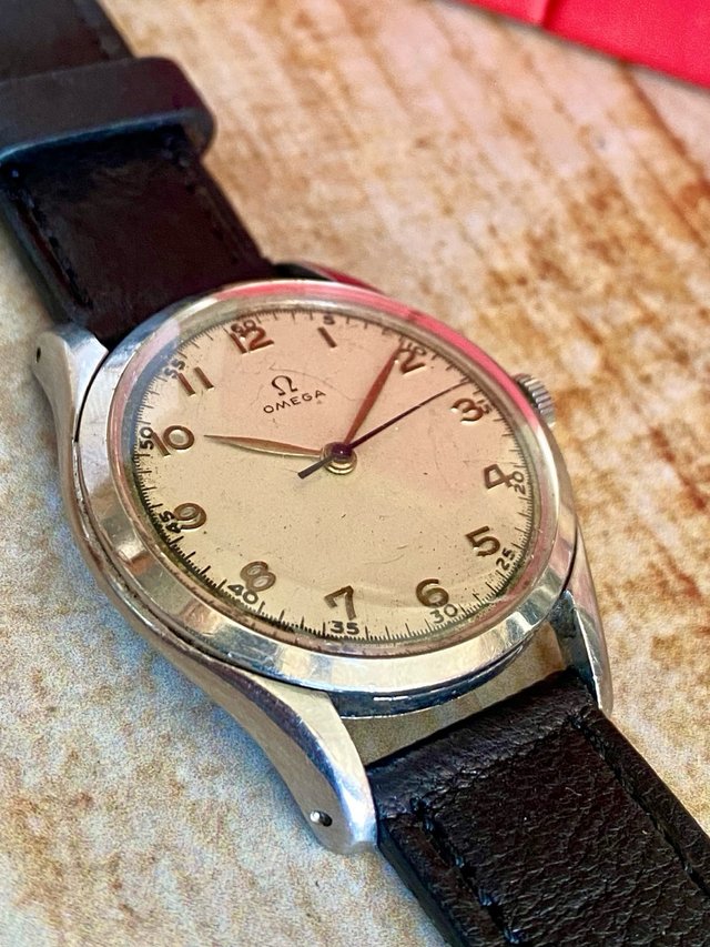 Reloj OMEGA MILITAR años 40, cuerda manual