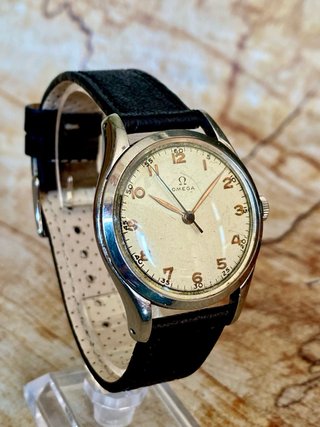 Reloj OMEGA MILITAR años 40, cuerda manual