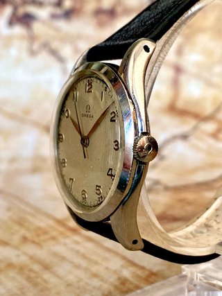 Reloj OMEGA MILITAR años 40, cuerda manual