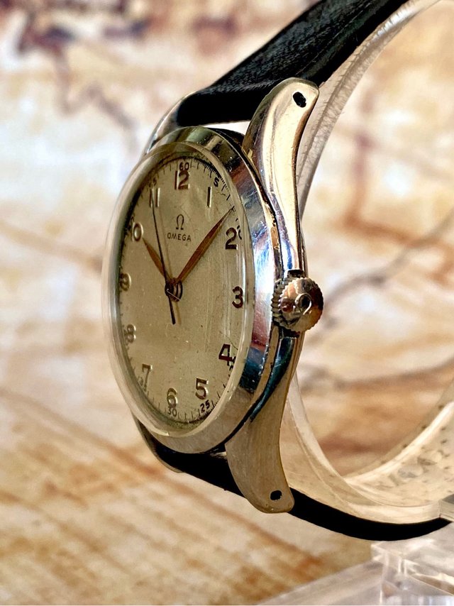 Reloj OMEGA MILITAR años 40, cuerda manual