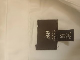 Camisa Slim Fit Zara Negra Talla S