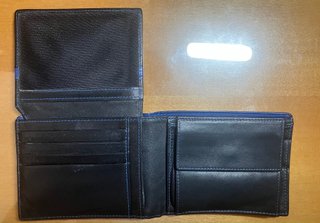 Portafoglio Roncato Uomo con Portamonete Nero,Blu
