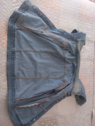 Cazadora vaquera azul