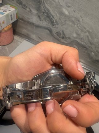 Orologio Rolex Unisex Grigio Argento