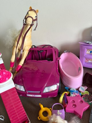 Lote de Muñecas Barbie y Accesorios