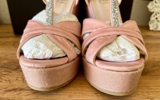 Sandalias Lodi Novia Tacon Plataforma
