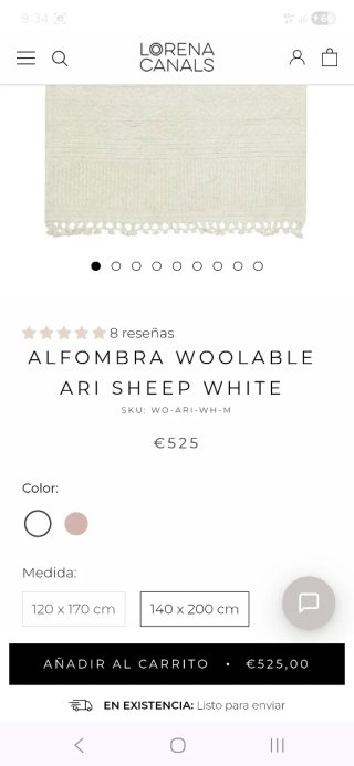 Alfombra Woolable Ari Sheep Pink / Rosa