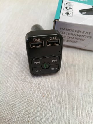 Transmisor FM Bluetooth V5.0 Coche/Camión