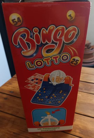 Bingo Lotto Gioco da Tavolo 90 Numeri