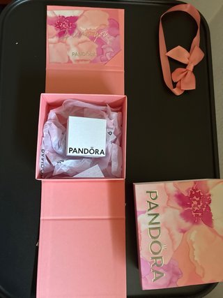 Caja Pandora Rosa Vacía