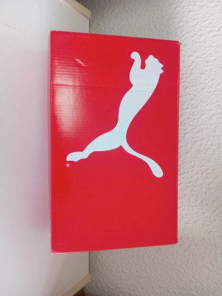 Zapatillas Puma grises y Blancas