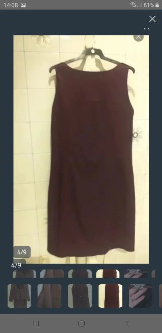 Conjunto chaqueta .vestido y pañuelo