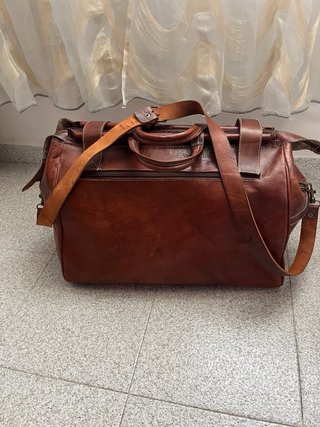 Bolso de viaje cuero clásico