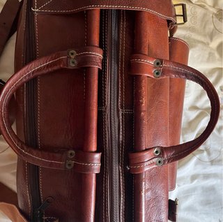 Bolso de viaje cuero clásico