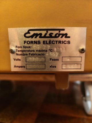 Horno profesional para esmaltes