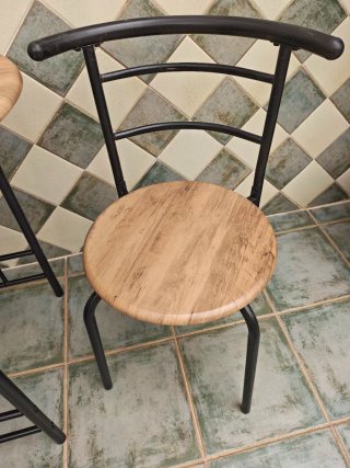 Conjunto Mesa y 2 Sillas Jardín