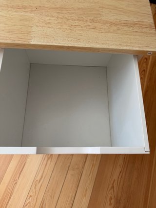 Carrito Auxiliar Cocina Madera Blanco