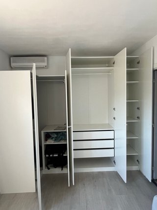 Armario modular blanco Ikea Pax