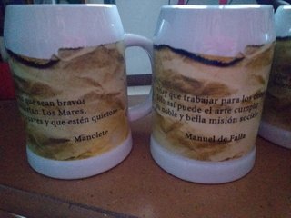 6 Jarras de Cerámica con Rostros