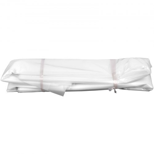 Película de Invernadero 4.8 x 8.5 m, Película de Polietileno para Invernadero 0.1524 mm de Grosor, Película Plástica Transparente para Invernadero Resistente a UV, Película de Polietileno Mantiene...