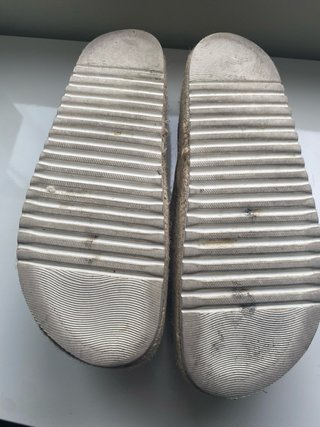 Sandalias  plataforma Tiziana ante marrón talla 41