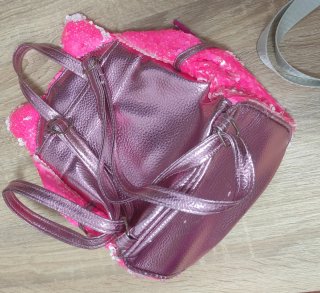 ✨ NO NEGOCIABLE ✨  Mochila y Bolso Lentejuelas