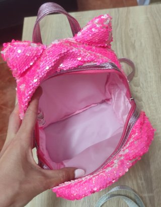 ✨ NO NEGOCIABLE ✨  Mochila y Bolso Lentejuelas