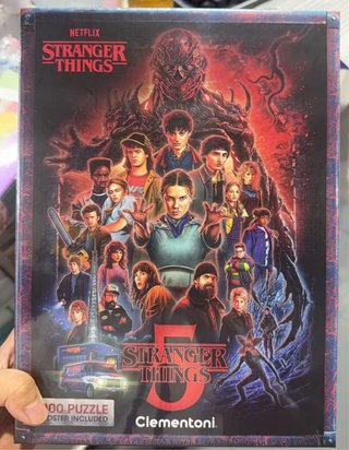 Puzzle Stranger Things 5 Clementoni