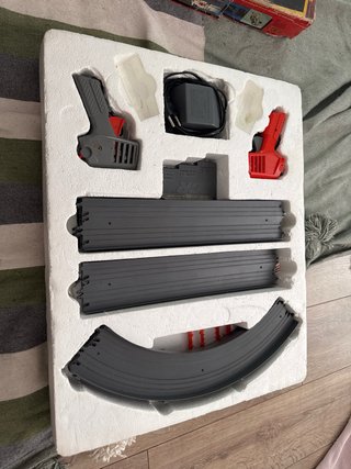Pistas, mandos y transformadores de Scalextric TCR
