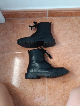 Botas niña Lefties negras talla 35