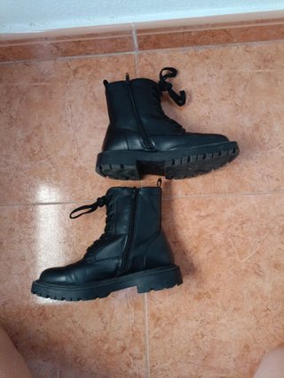 Botas niña Lefties negras talla 35