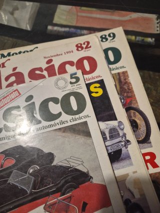 Revistas Motor Clásico num.5-82-89